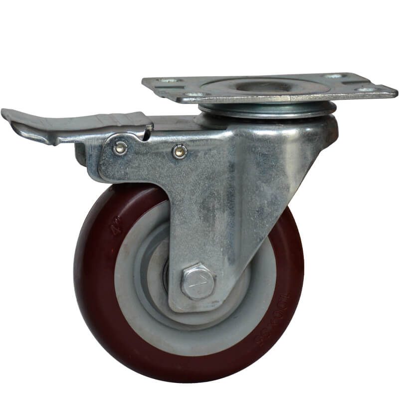 Small Caster Wheels For Sale, 3 Inch PVC Small Casters - YTCASTER